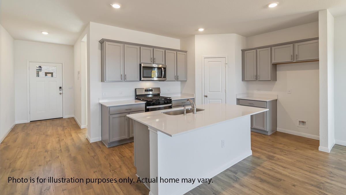 Kitchen at 1825 Side Buster Trl - 5 bed 3 bath home