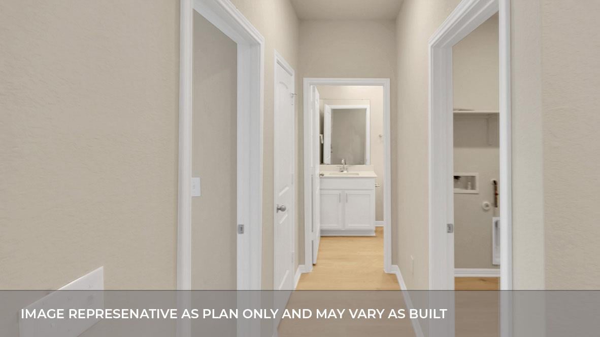 Primary bedroom at 1829 Side Buster Trl - 4 bed 3 bath home