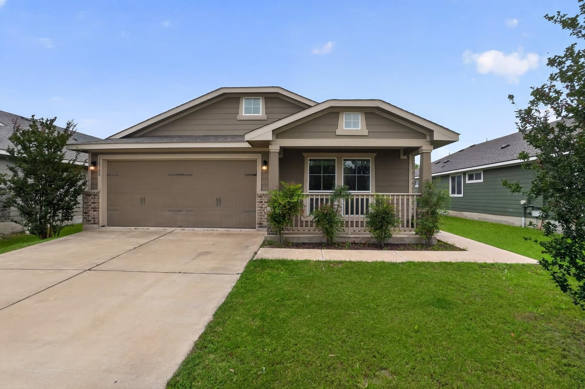 View 18308 Cuyahoga DR in Highland Park Ph C Sec 1 18308 Cuyahoga DR - front exterior - Luxury home in Highland Park Ph C Sec 1, Pflugerville, TX