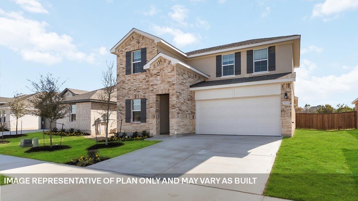 Living area at 1832 Side Buster Trl - 4 bed 3 bath home