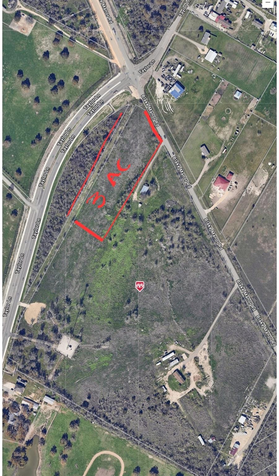 View 18327 Blake Manor Rd in No 18327 Blake Manor Rd - front exterior - Luxury lot in No, Manor, TX