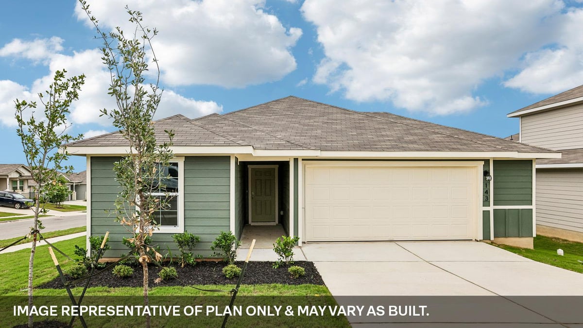 184 Balmorehea ST - front exterior - Luxury home in TALAVERA, Kyle, TX