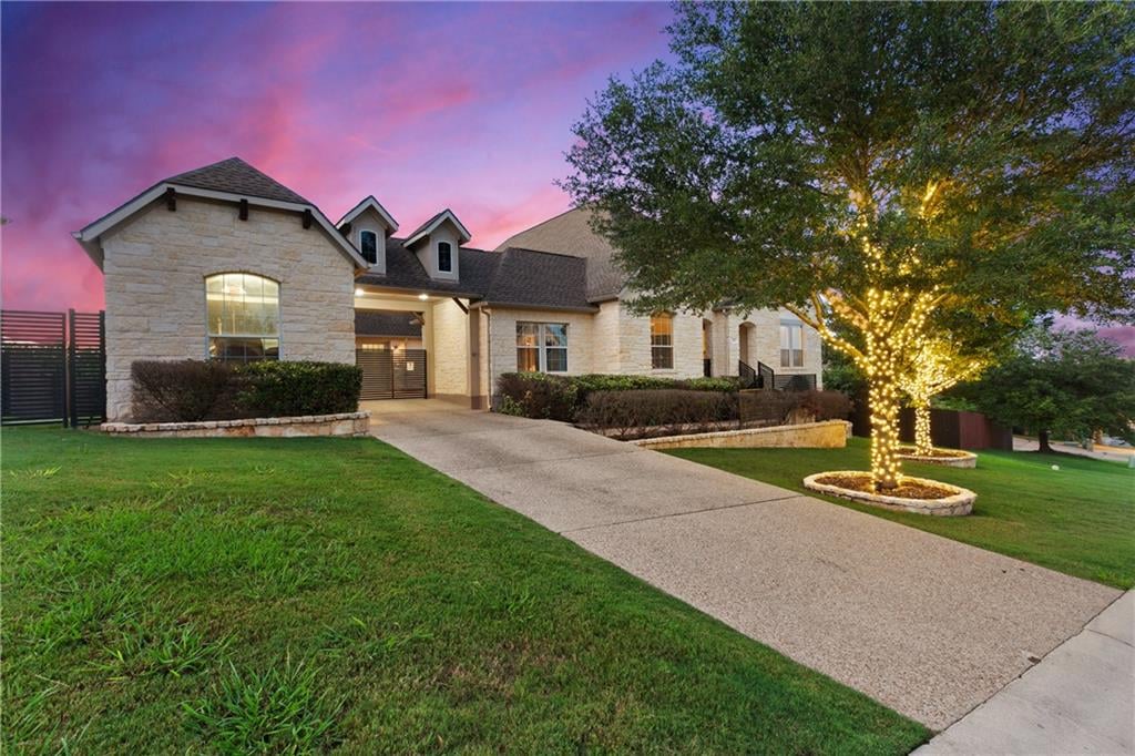 View 184 Open Sky Rd in Highpointe 184 Open Sky Rd - front exterior - Luxury home in Highpointe, Austin, TX