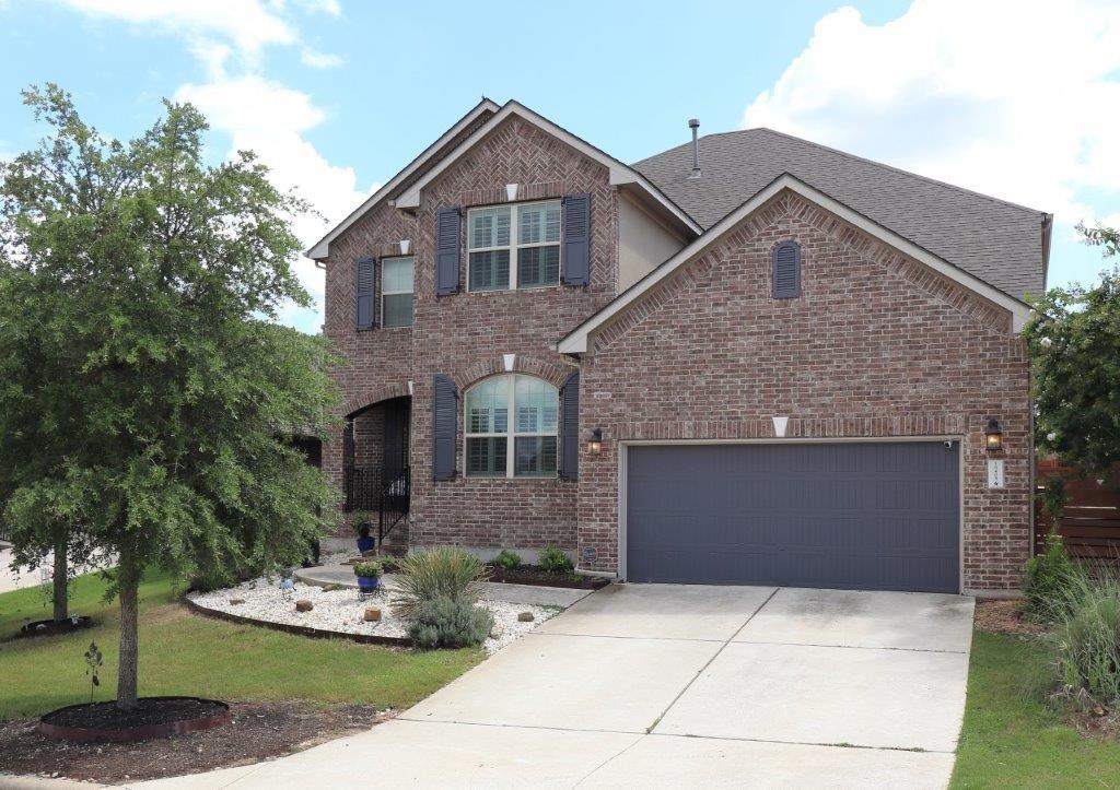 View 18405 Rio Chama LN in Sweetwater Sec 1 Village H 18405 Rio Chama LN - front exterior - Luxury home in Sweetwater Sec 1 Village H, Austin, TX