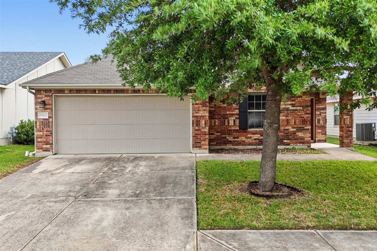 View 18420 Cloudmore Ln in Westwind Sec 02 18420 Cloudmore Ln - front exterior - Luxury home in Westwind Sec 02, Elgin, TX