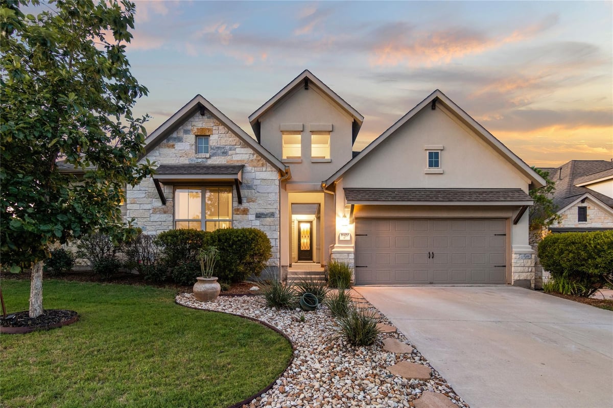 View 18420 McGloin TRL in Sweetwater Ranch Sec 2 Village 18420 McGloin TRL - front exterior - Luxury home in Sweetwater Ranch Sec 2 Village, Austin, TX