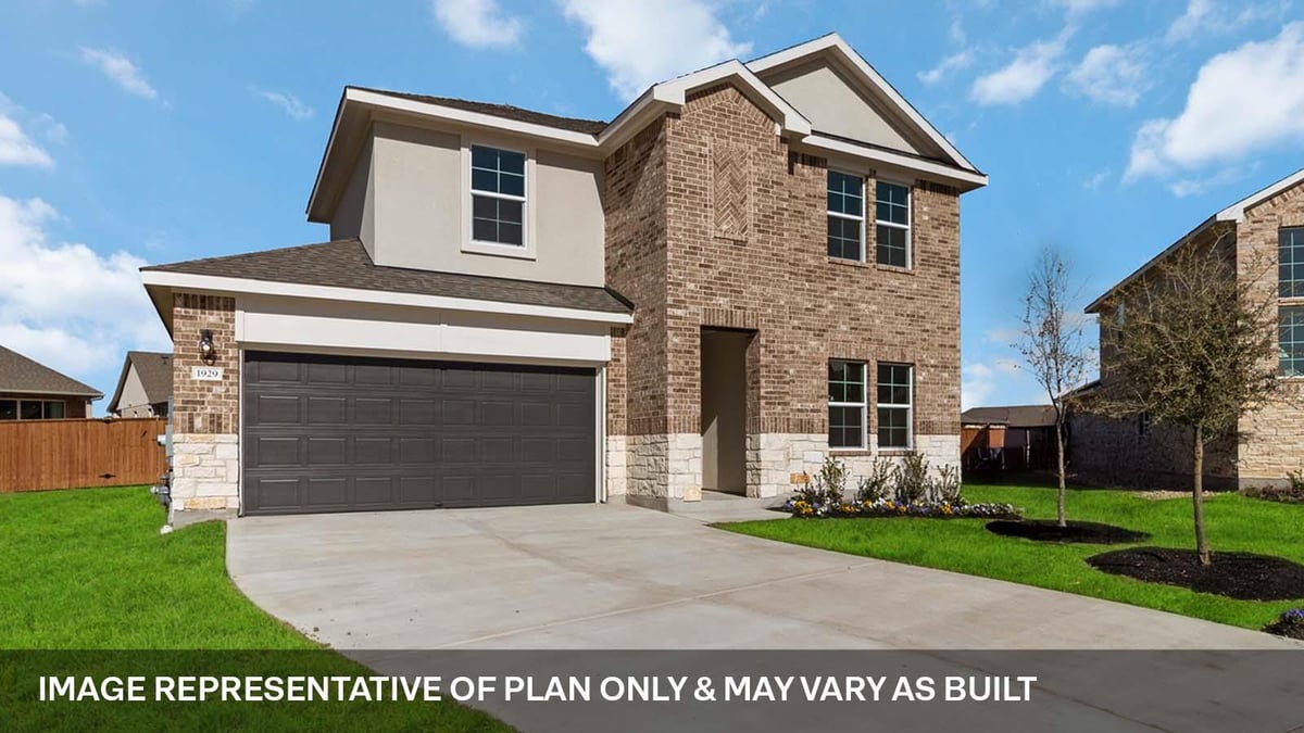 Primary bedroom at 1845 Side Buster Trl - 5 bed 3 bath home