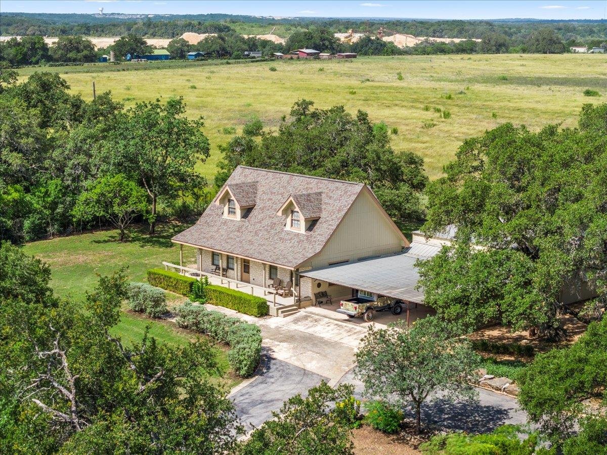 View 1850 S Fm 1626 Hwy in Morton M McCarver Surv 1850 S Fm 1626 Hwy - front exterior - Luxury home in Morton M McCarver Surv, Buda, TX