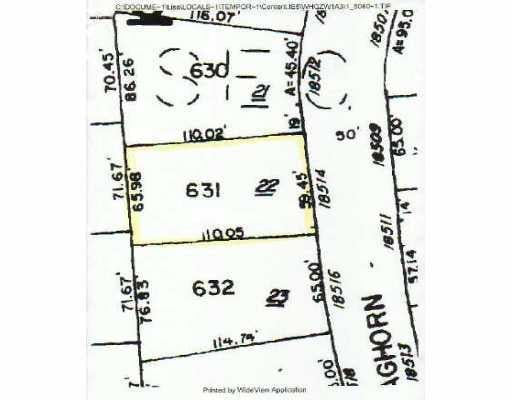 18514 Staghorn - front exterior - Luxury lot in Point Venture, TX