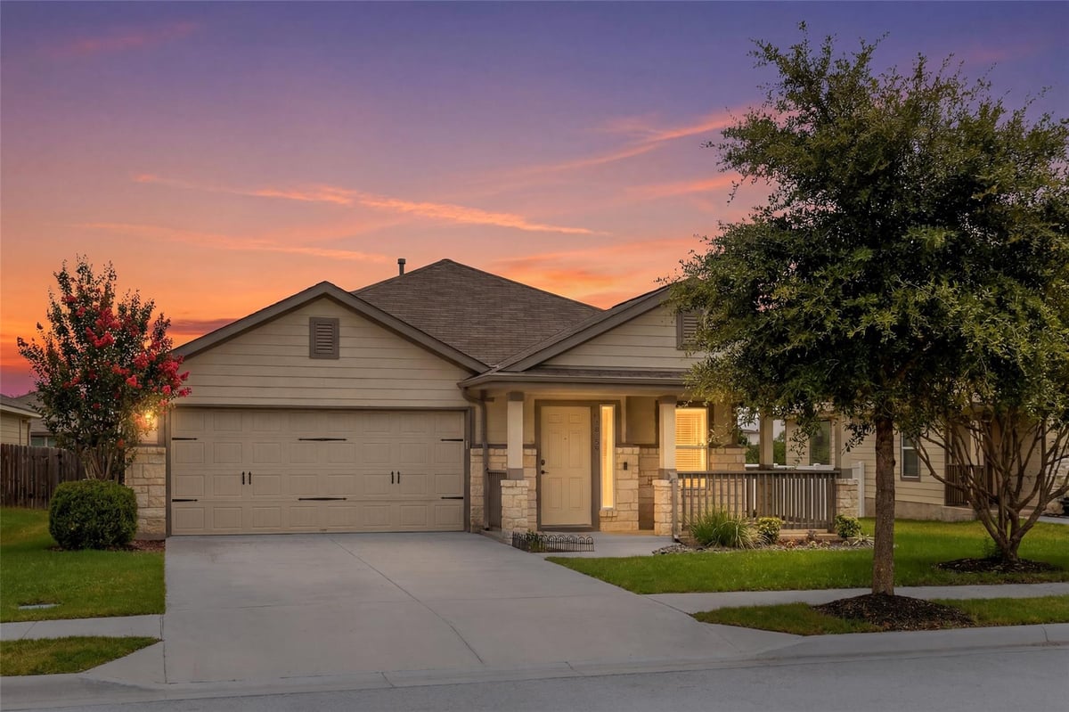 View 18519 Bandelier DR in Highland Park Ph D Sec 6 18519 Bandelier DR - front exterior - Luxury home in Highland Park Ph D Sec 6, Pflugerville, TX