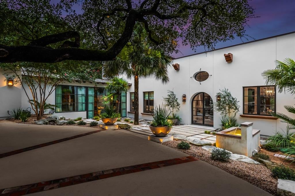 View 1855 Westlake DR in None 1855 Westlake DR - front exterior - Luxury home in None, Austin, TX