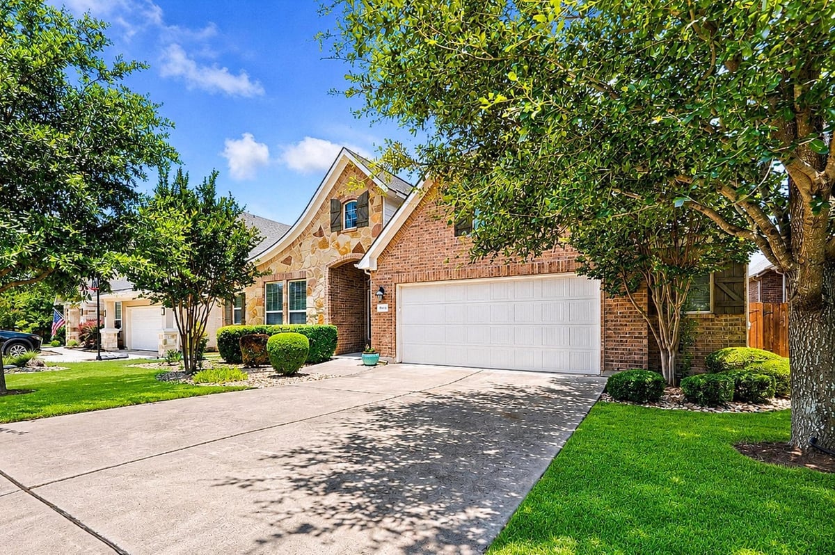 View 18628 Amberg PL in Sweetwater Ranch Sec 1 Village 18628 Amberg PL - front exterior - Luxury home in Sweetwater Ranch Sec 1 Village, Austin, TX