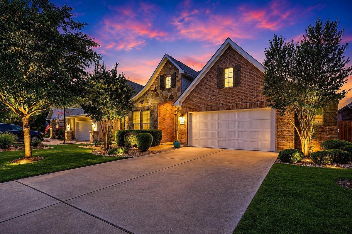 View 18628 Amberg PL in Sweetwater Ranch Sec 1 Village 18628 Amberg PL - front exterior - Luxury home in Sweetwater Ranch Sec 1 Village, Austin, TX