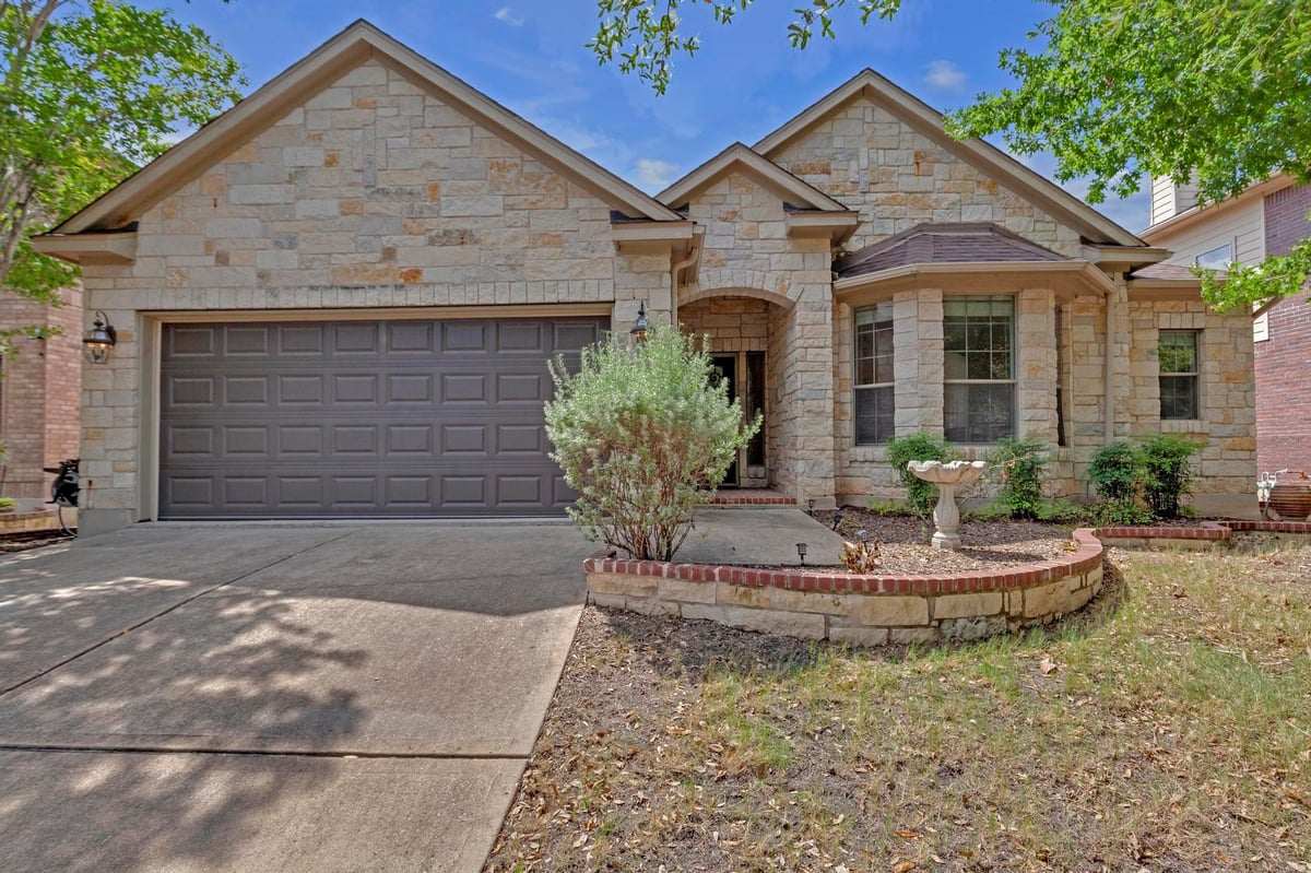 View 18708 Wind Valley WAY in Falcon Pointe Sec 9-West 18708 Wind Valley WAY - front exterior - Luxury home in Falcon Pointe Sec 9-West, Pflugerville, TX