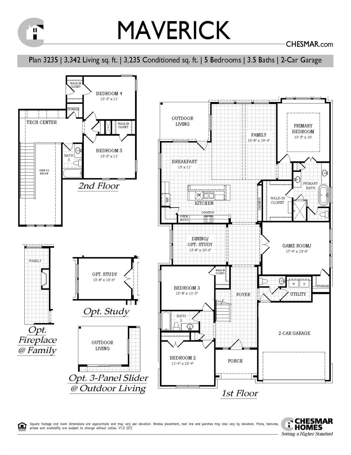 Primary bedroom at 18716 Brady Clearing Ln - 5 bed 3 bath home