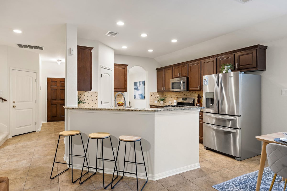 Primary bedroom at 18905 Shallow Pond Trl - 3 bed 2 bath home