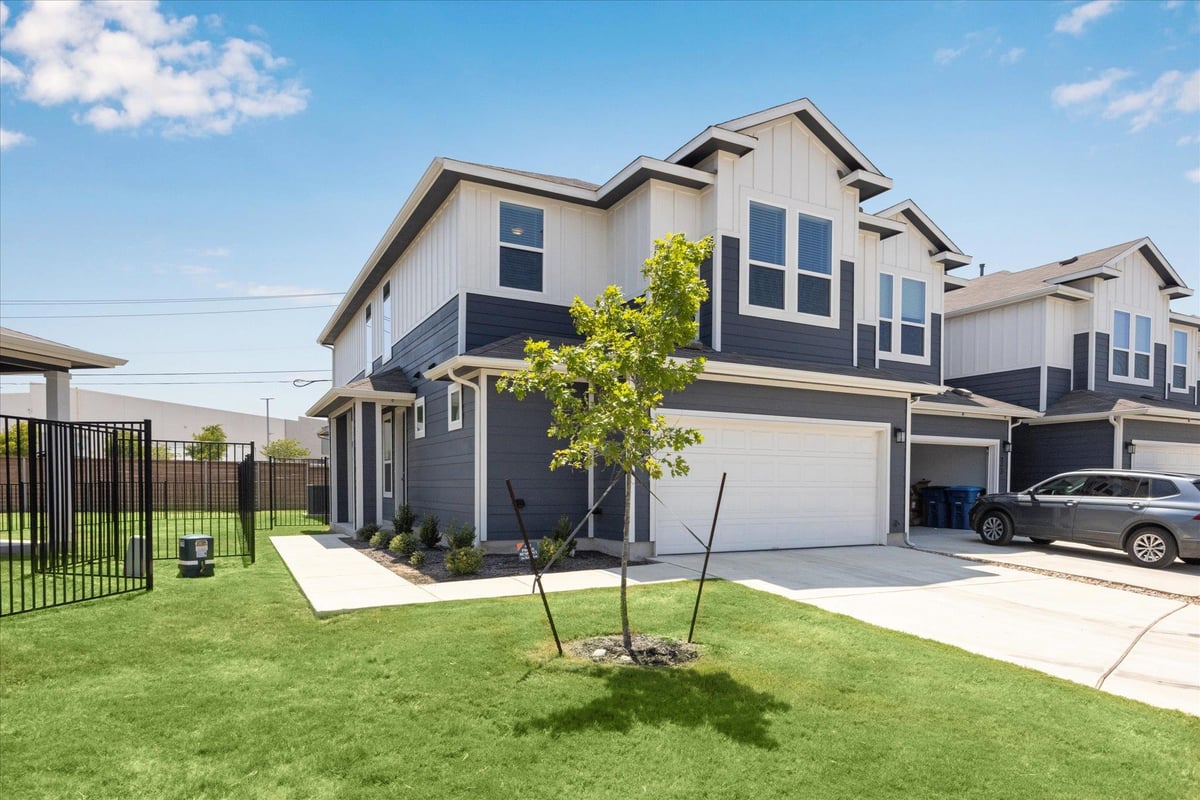 View 18909 Schultz Ln Unit #1303 in Center 45 Condos 18909 Schultz Ln Unit #1303 - front exterior - Luxury home in Center 45 Condos, Round Rock, TX