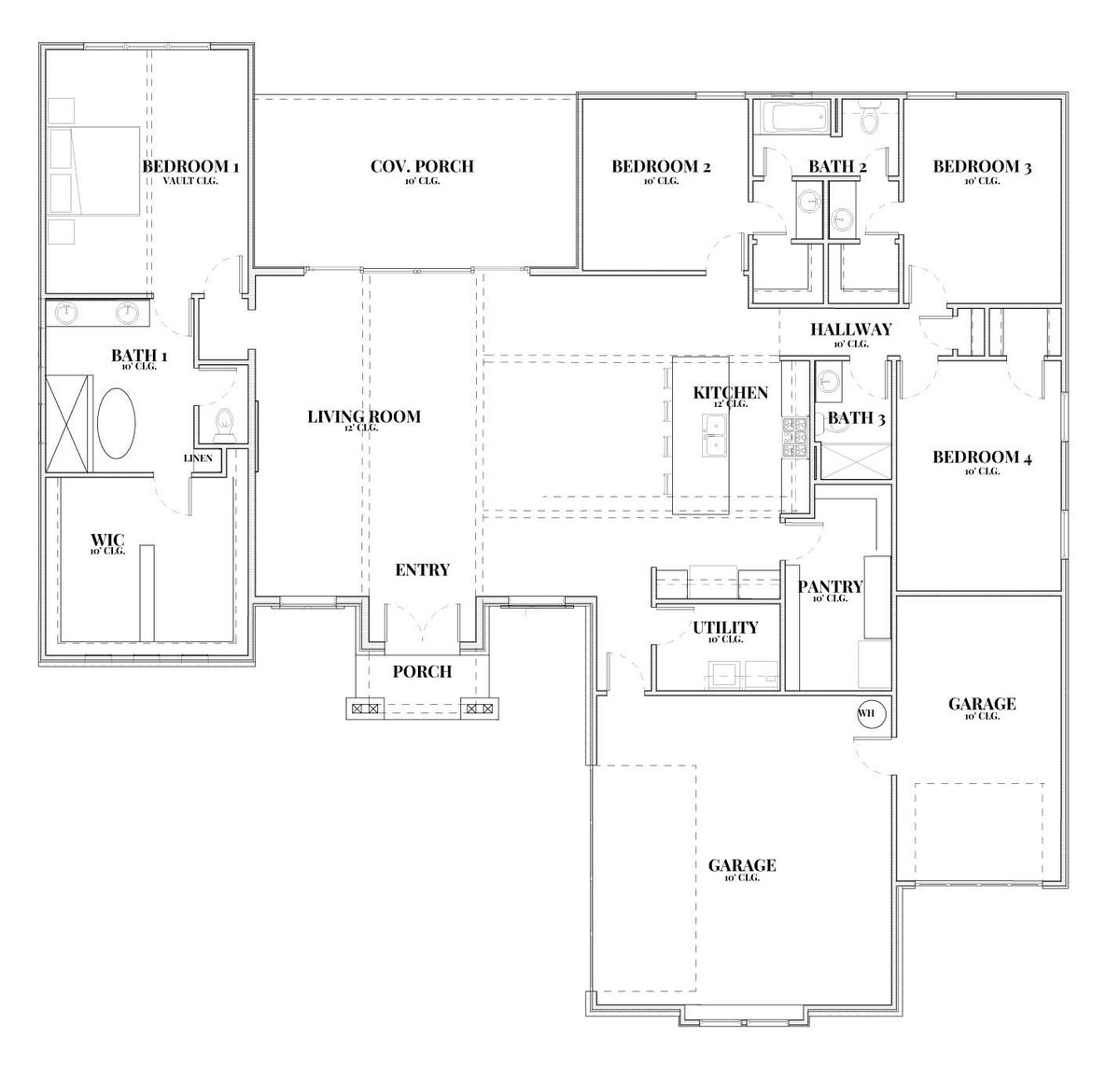Living area at 18920 Ascending Trl - 4 bed 3 bath home