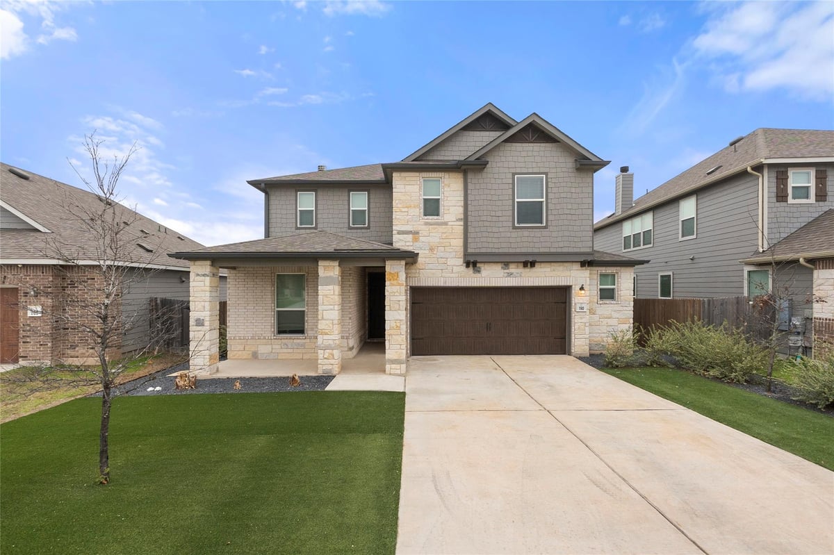 View 190 Jarbridge Dr in Stagecoach Ph 1 190 Jarbridge Dr - property photo 1 - Luxury home in Stagecoach Ph 1, Kyle, TX