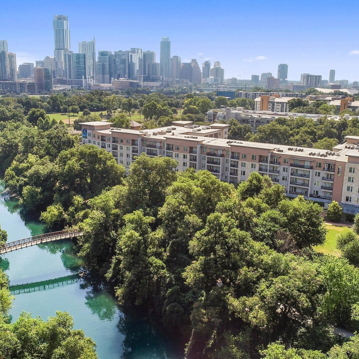 Kitchen at 1900 Barton Springs Rd Unit #3040 - 1 bed 1 bath home