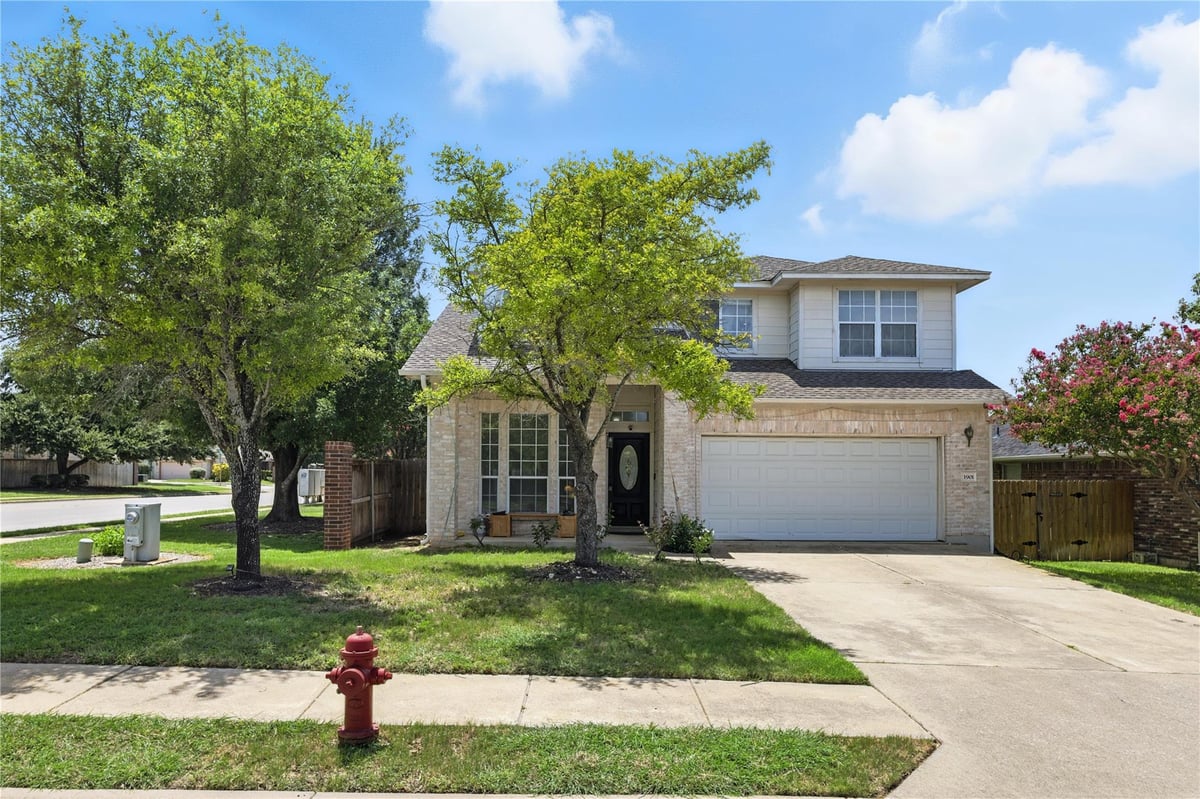 View 1901 Avante DR in Woods At Carriage Hills Sec 2 1901 Avante DR - front exterior - Luxury home in Woods At Carriage Hills Sec 2, Cedar Park, TX