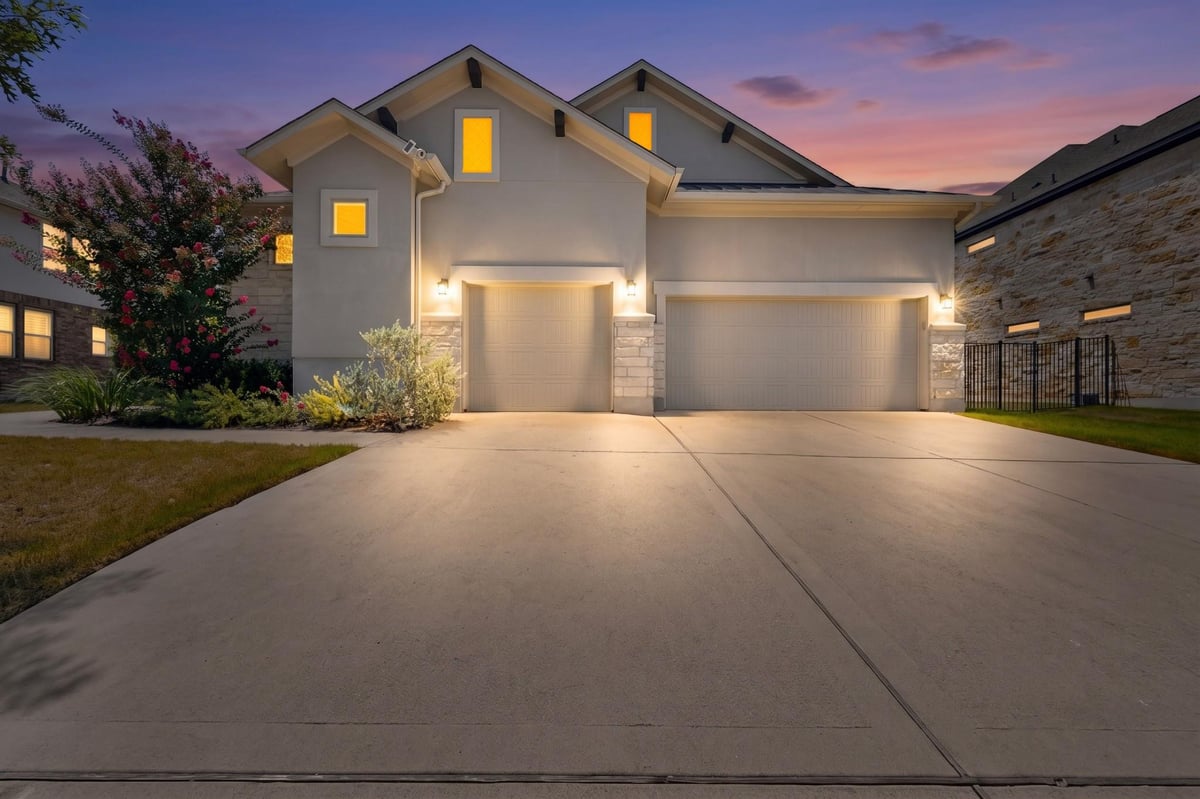 1902 Floresta DR - front exterior - Luxury home in Abrantes Ph 2, Cedar Park, TX