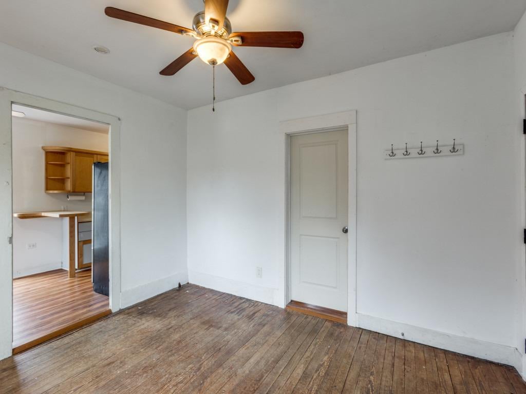 Primary bedroom at 1903 E 10th St - 2 bed 1 bath home