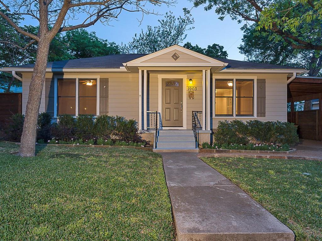 View 1903 W 32nd St in Brykerwoods G 1903 W 32nd St - front exterior - Luxury home in Brykerwoods G, Austin, TX