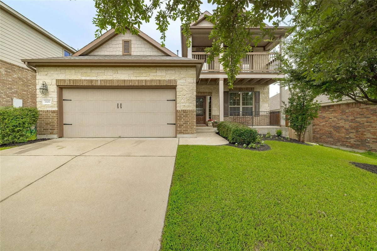 View 1906 Autumn Run Ln in Teravista 1906 Autumn Run Ln - front exterior - Luxury home in Teravista, Round Rock, TX