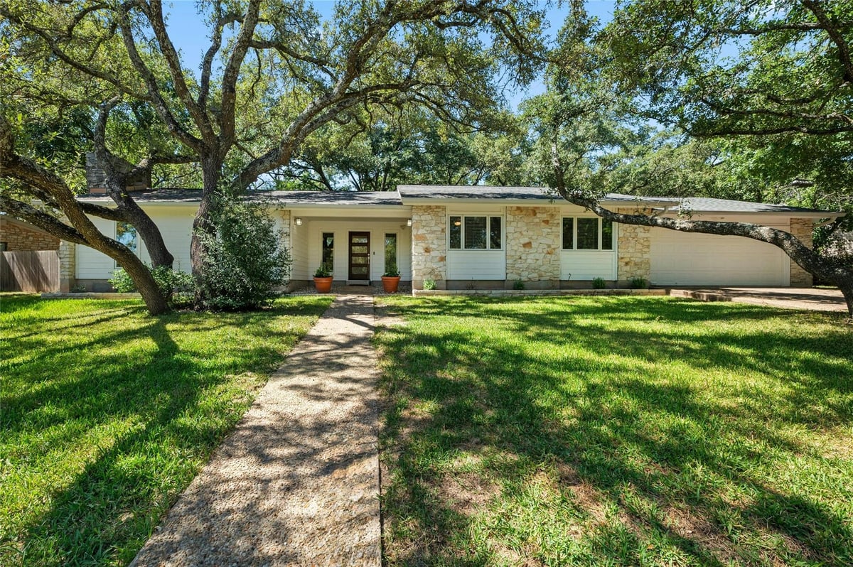 View 1906 Cypress Pt E in Lost Creek Sec 01 1906 Cypress Pt E - front exterior - Luxury home in Lost Creek Sec 01, Austin, TX