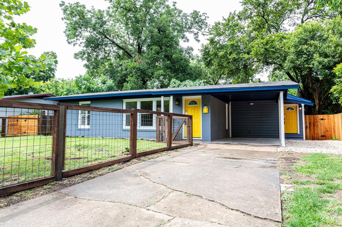 1909 Morrow ST Unit #A - property photo 1 - Luxury home in Crestview Add Sec 04, Austin, TX