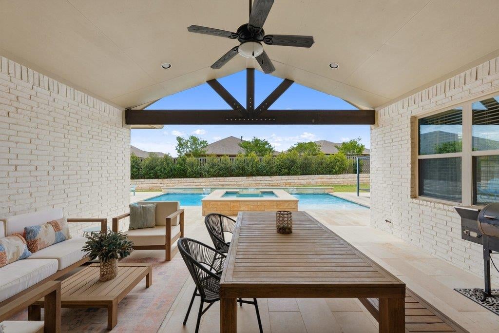 Living area at 191 Tabago Ct - 4 bed 3 bath home