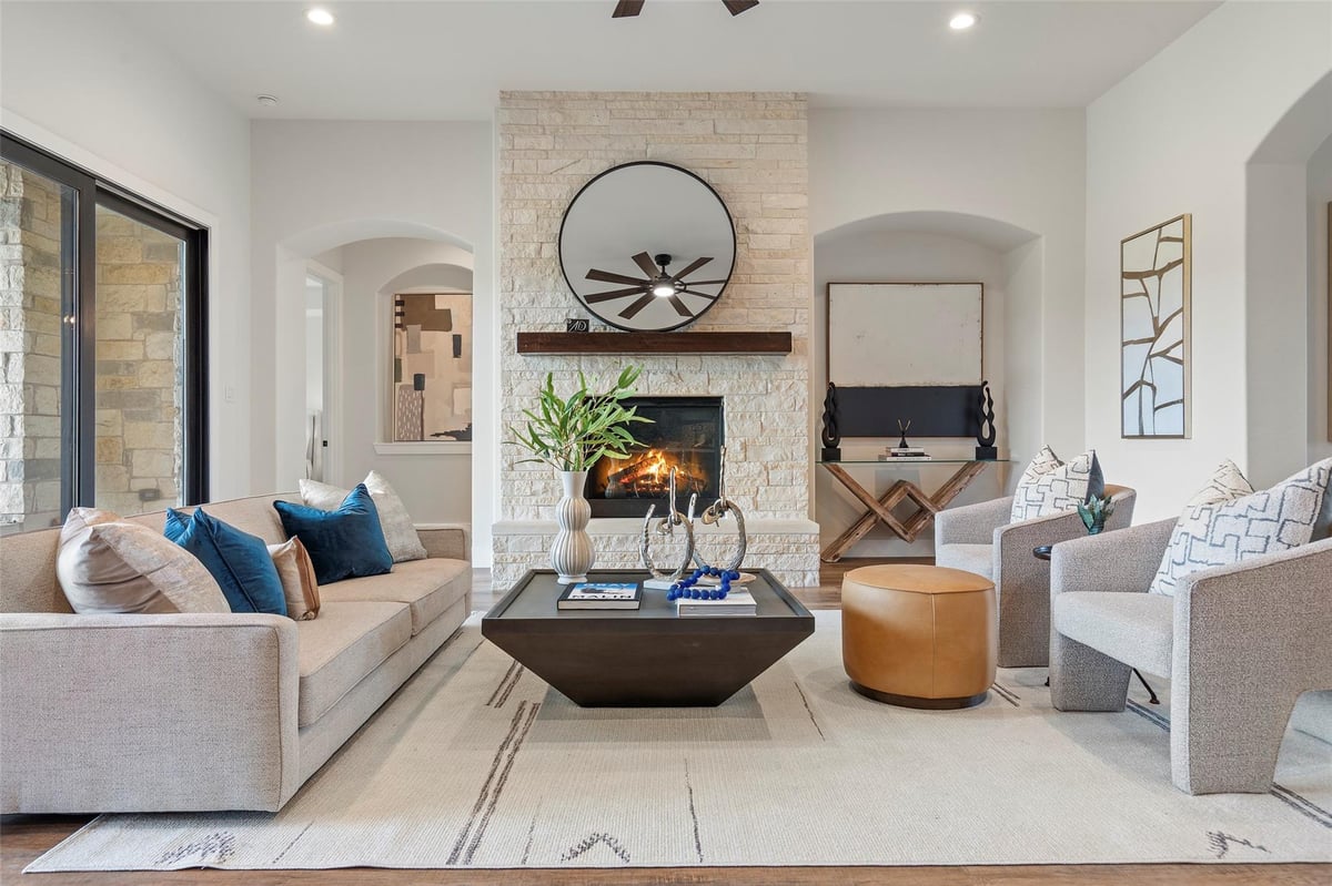 191 Winning Colors - front exterior - Luxury home in Key Ranch At The Polo Club, Austin, TX