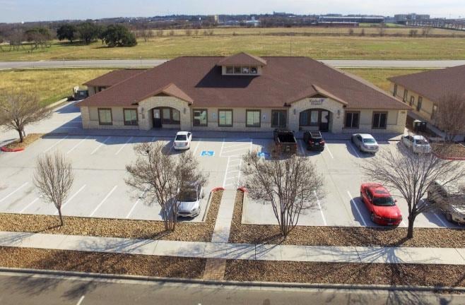 View 1911 Corporate Dr in San Marcos Bus Park Sec 4 1911 Corporate Dr - front exterior - Luxury home in San Marcos Bus Park Sec 4, San Marcos, TX