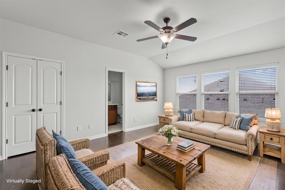 Primary bedroom at 19133 Ariel Elena Way - 5 bed 4 bath home