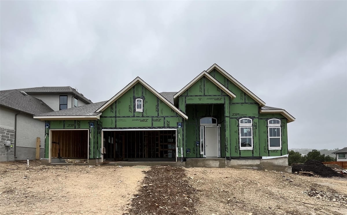 19209 Hopper Ln - front exterior - Luxury home in Sweetwater, Austin, TX