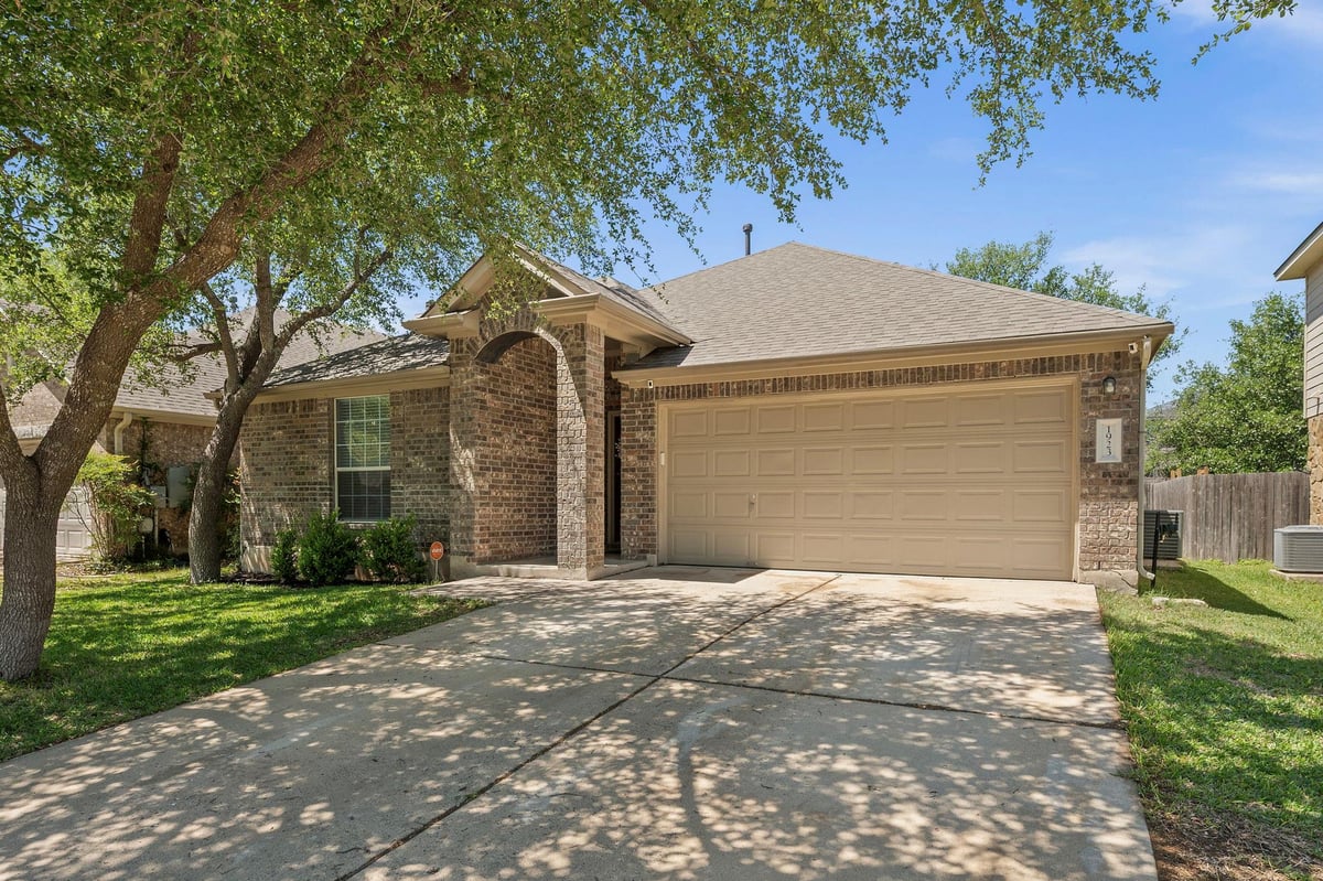 View 1923 Barnett DR in Preserve At Gann Ranch 1923 Barnett DR - front exterior - Luxury home in Preserve At Gann Ranch, Cedar Park, TX