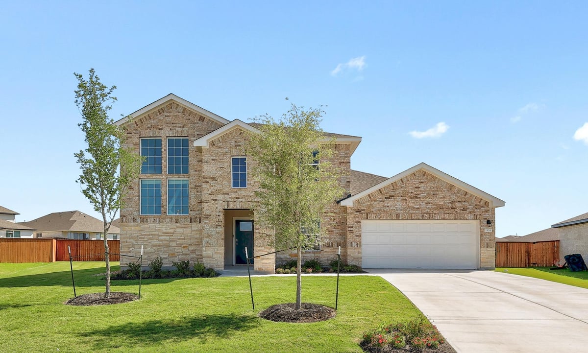 View 1924 Pogonip PL in BAR W RANCH 1924 Pogonip PL - front exterior - Luxury home in BAR W RANCH, Leander, TX