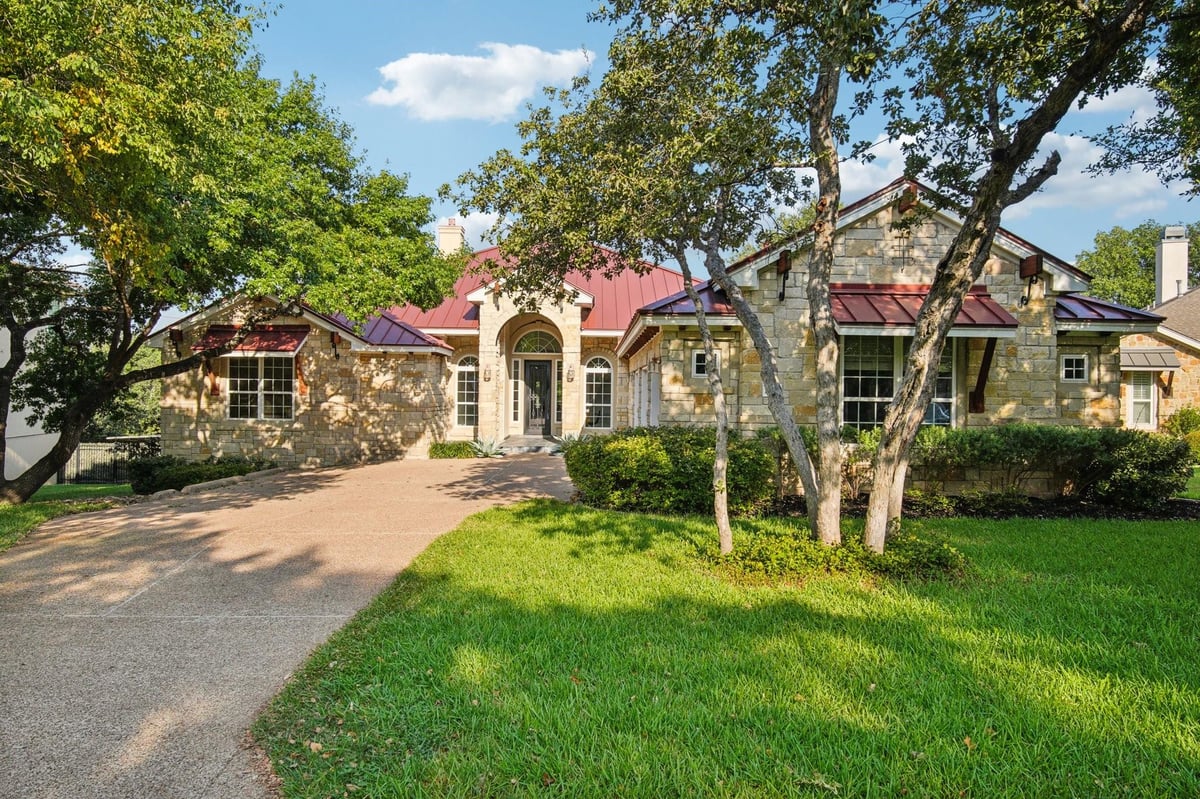 View 1925 Wimberly LN in Barton Creek Abc West Ph 02 1925 Wimberly LN - front exterior - Luxury home in Barton Creek Abc West Ph 02, Austin, TX