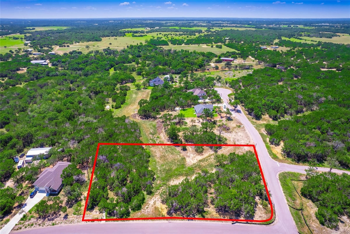 View 193 Garner Ranch Rd in Ridge Point Estates Ph 1 193 Garner Ranch Rd - front exterior - Luxury lot in Ridge Point Estates Ph 1, Bertram, TX