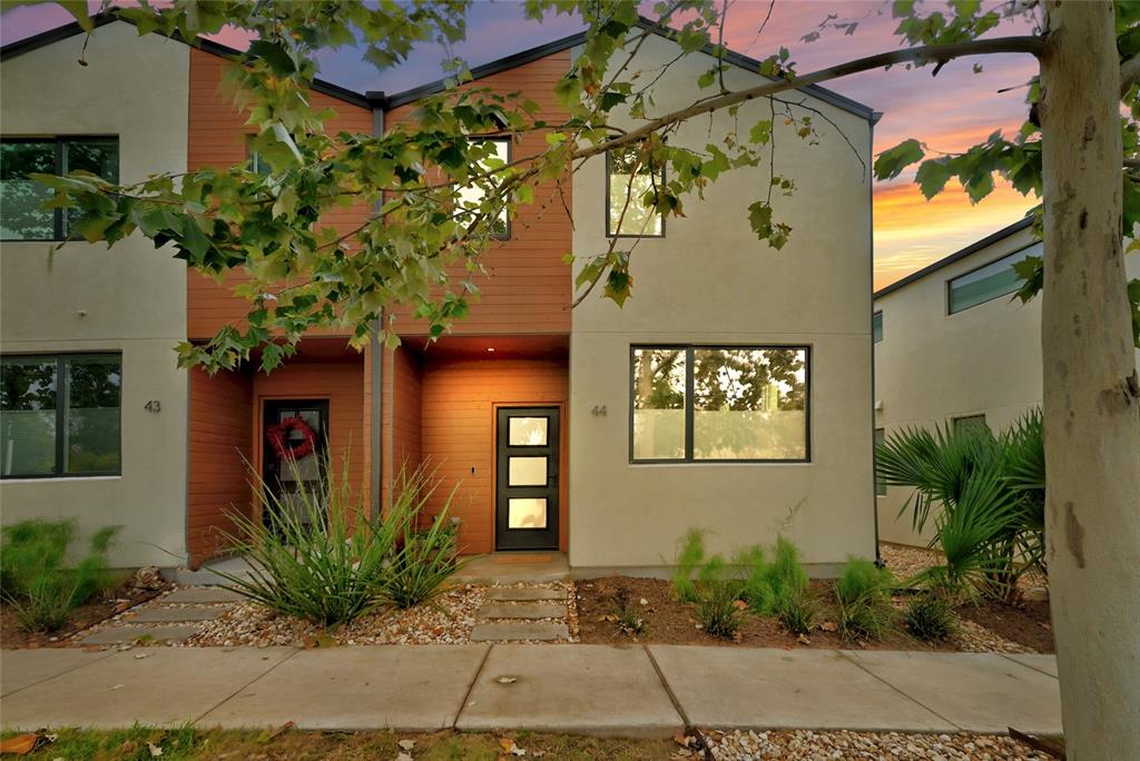 View 1931 E 38 1/2 St Unit #44 in Avion Park Condos Bldg 4 1931 E 38 1/2 St Unit #44 - front exterior - Luxury home in Avion Park Condos Bldg 4, Austin, TX