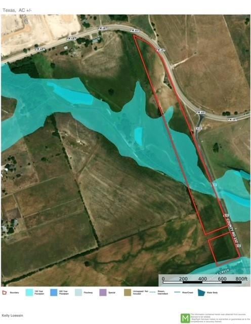 View 1951 County Road 332 Rd in Robert Lile Surv Abs #391 1951 County Road 332 Rd - aerial view with 1951 County Road 332 Rd in Jarrell - Luxury lot in Robert Lile Surv Abs #391, J...