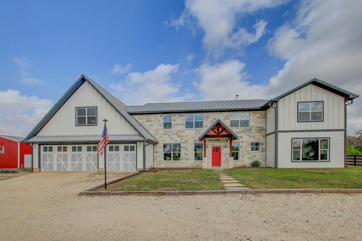 View 196 Milam Ln in Higgins Add 196 Milam Ln - front exterior - Luxury home in Higgins Add, Bastrop, TX