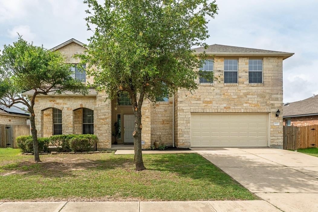 View 19617 Cheyenne Valley DR in Greenridge Ph 06 19617 Cheyenne Valley DR - front exterior - Luxury home in Greenridge Ph 06, Round Rock, TX