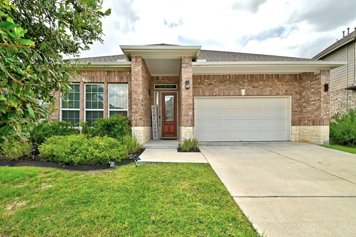 View 19620 Stanton Drew in Avalon Ph 9c 19620 Stanton Drew - front exterior - Luxury home in Avalon Ph 9c, Pflugerville, TX