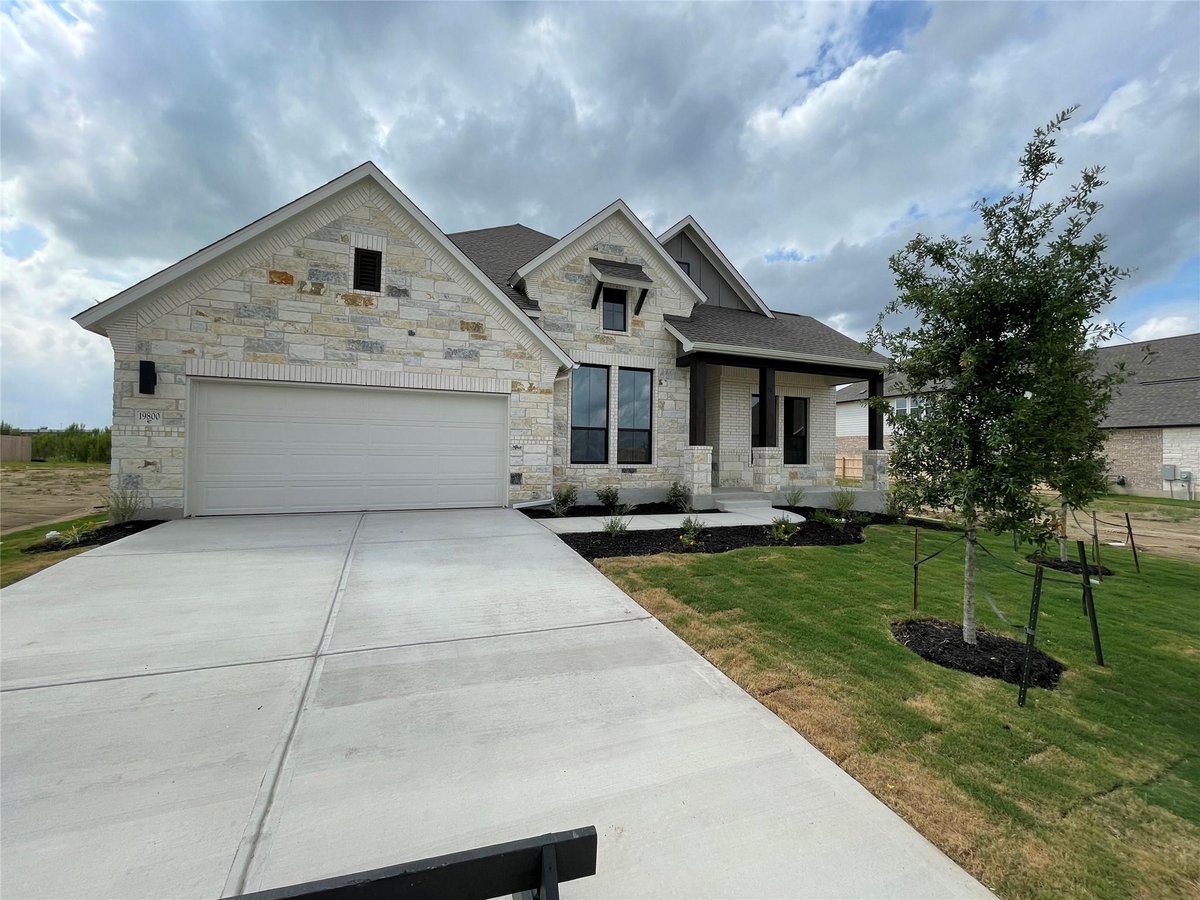 View 19800 Zook RD in Blackhawk 19800 Zook RD - front exterior - Luxury home in Blackhawk, Pflugerville, TX