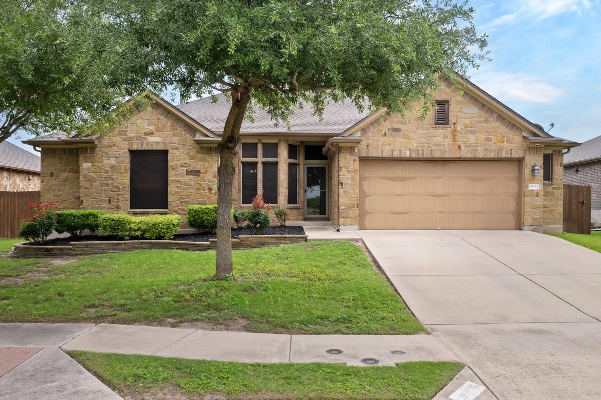 View 19925 Needle Pine Dr in Greenridge Ph 05 19925 Needle Pine Dr - front exterior - Luxury home in Greenridge Ph 05, Round Rock, TX