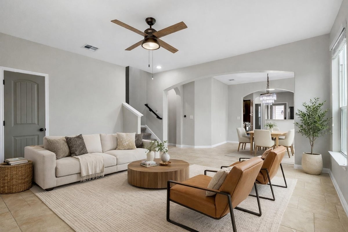 Living area at 200 Adage Dr - 3 bed 2 bath home