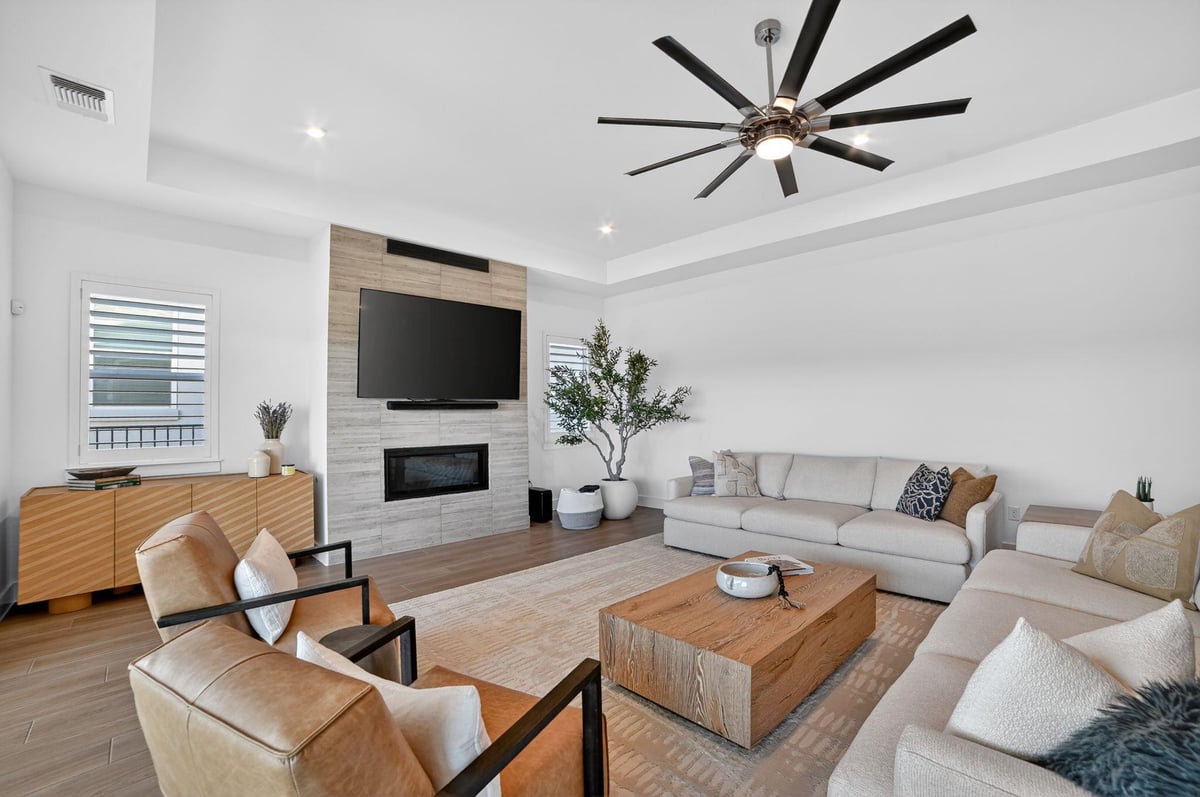 Living area at 200 Alava Way - 3 bed 3 bath home