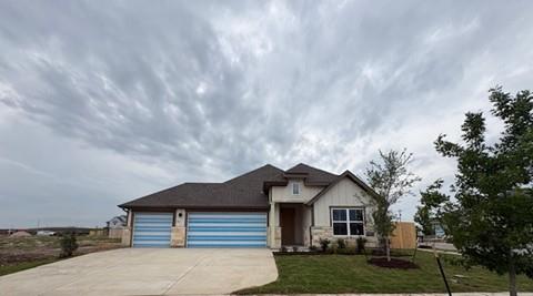 200 Caraway Cor - front exterior - Luxury home in Spring Creek, Taylor, TX